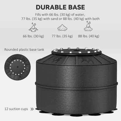 Freestanding Boxing Punch Bag Stand with 360° Rotating Flexible Arm, Speed Ball, Waterable and Sandable Base, Black Punching Bag Stands at Gallery Canada