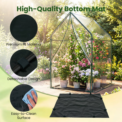 Mini House With Metal Frame, Transparent, L, Green Greenhouses at Gallery Canada