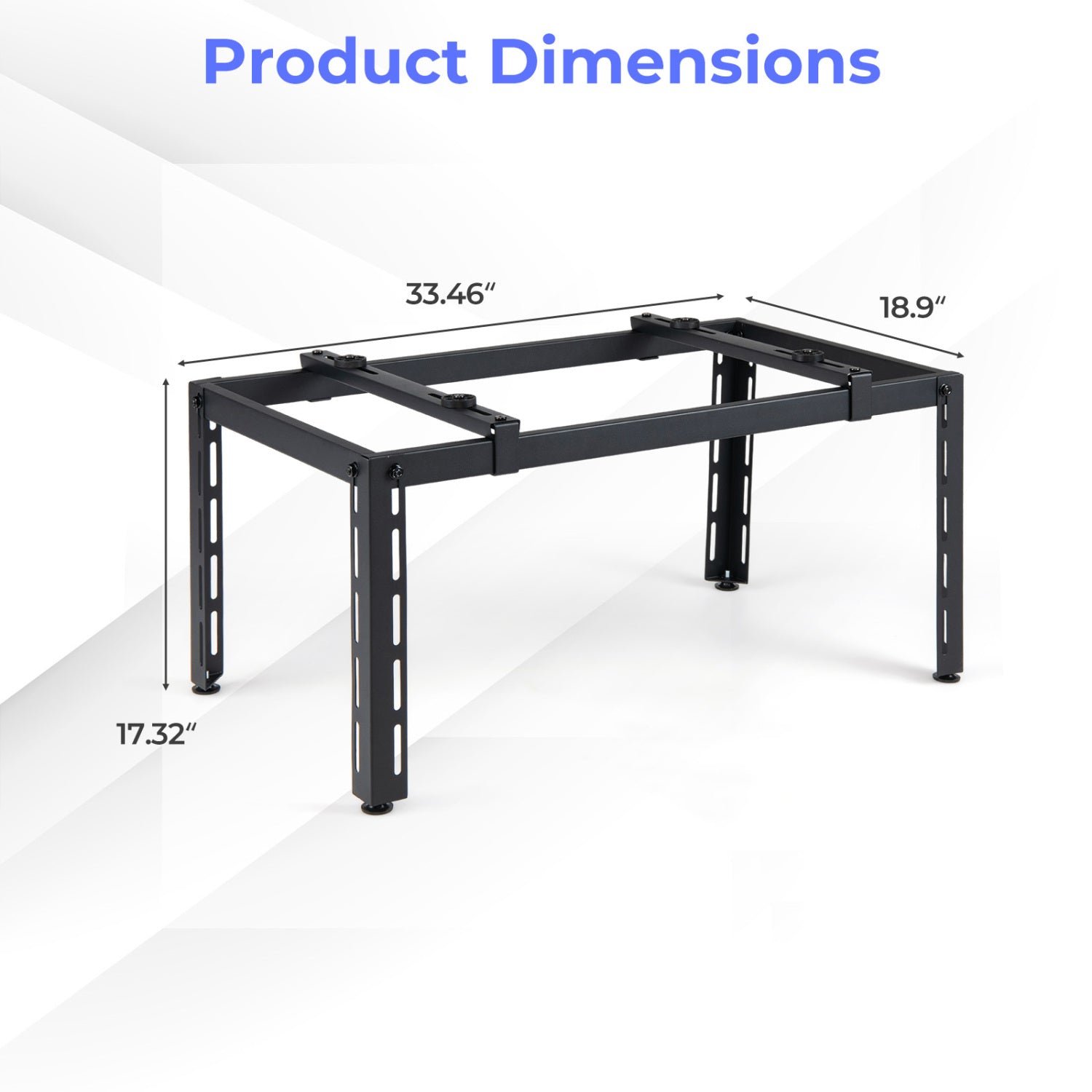 Mini Split Ground Stand Adjustable For 9000-36000 BTU, Black Mini Split AC Parts & Accessories at Gallery Canada