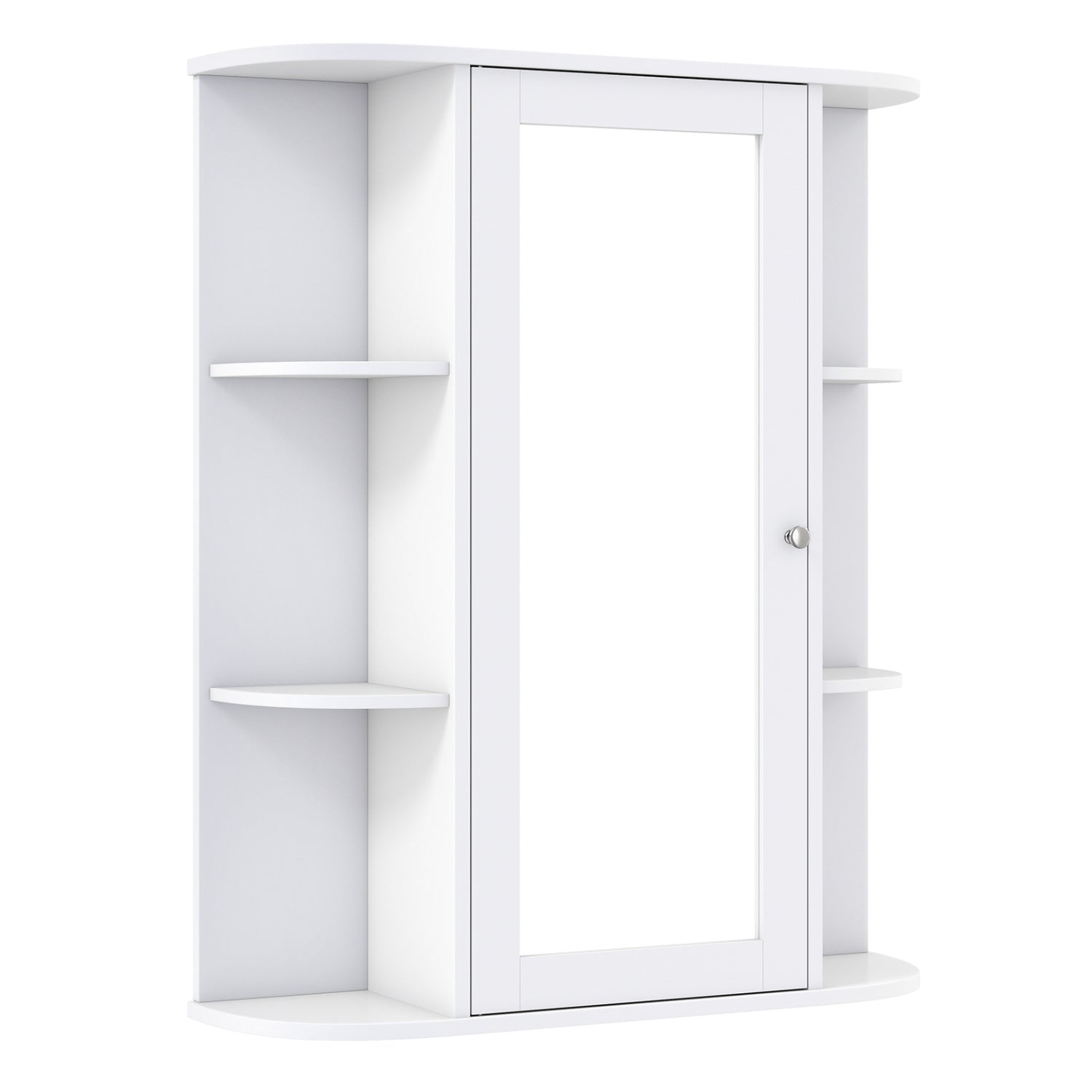 Wall Mount Bathroom Cabinet, Single Door Shelves, White Wall Cabinets at Gallery Canada