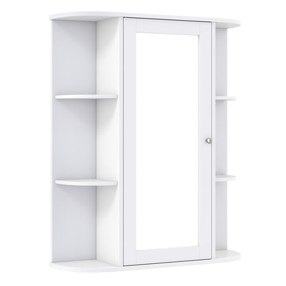 Wall Mount Bathroom Cabinet, Single Door Shelves, White Wall Cabinets at Gallery Canada