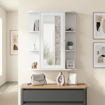 Wall Mount Bathroom Cabinet, Single Door Shelves, White Wall Cabinets at Gallery Canada