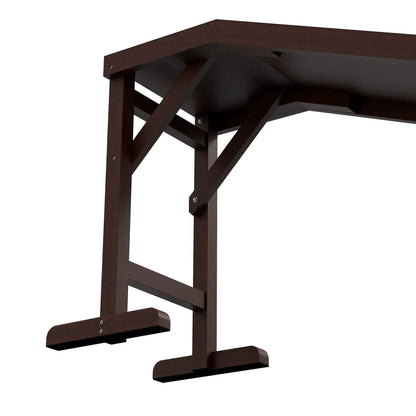 Pet Ramp Bed Steps, Non-Slip Carpet Top, Pine Wood, 74"L x 16"W x 25"H, Brown Dog Stairs at Gallery Canada