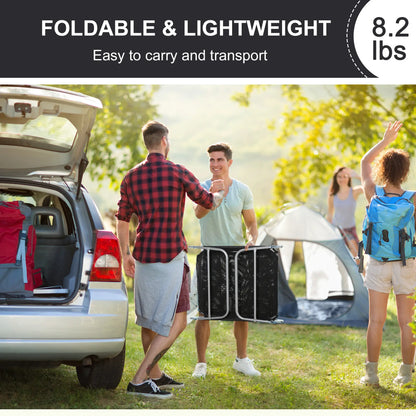 Portable Adjustable Reclining Lounge Chair, Folding Chaise, Black Lounger Chairs at Gallery Canada