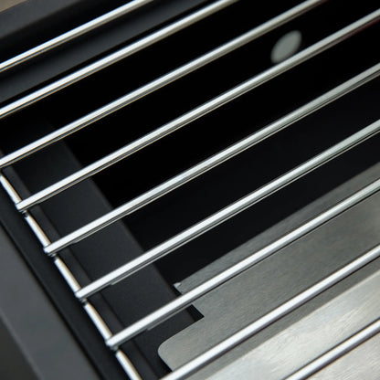 2 Burner Propane Gas Grill, Portable Tabletop BBQ, Black Propane Gas Grills at Gallery Canada