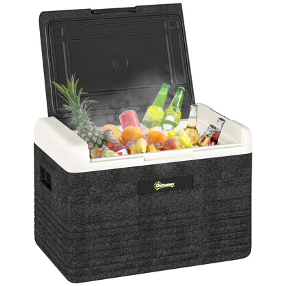 12 Volt Car Refrigerator, 32QT, -68-68 ℉, Portable Electric Cooler Car Coolers at Gallery Canada