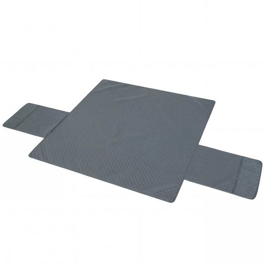 Waterproof Sofa Cover, 3 Seater, Non Slip, Elastic Straps Dog Sofas Grey, Black at Gallery Canada