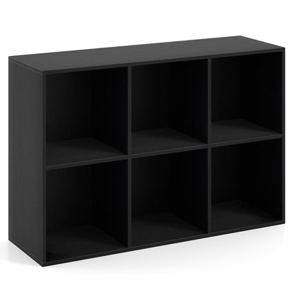 6-Cube Bookcase with Anti-Tipping Kit, Black Bookcases Black at Gallery Canada
