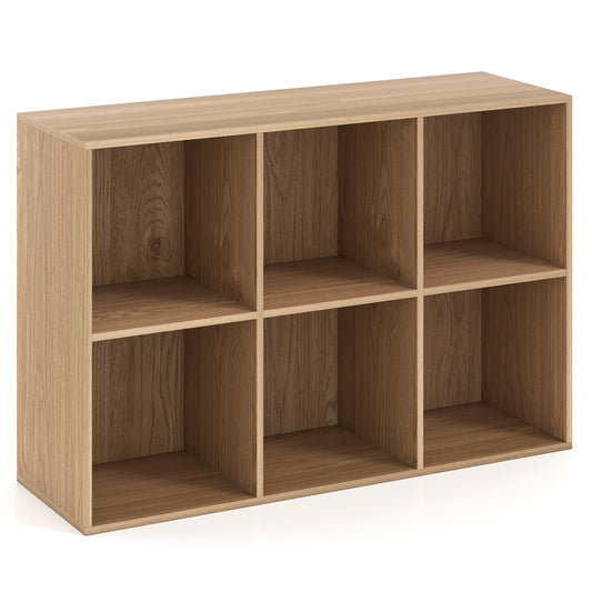 6-Cube Bookcase with Anti-Tipping Kit, Natural Bookcases Natural at Gallery Canada