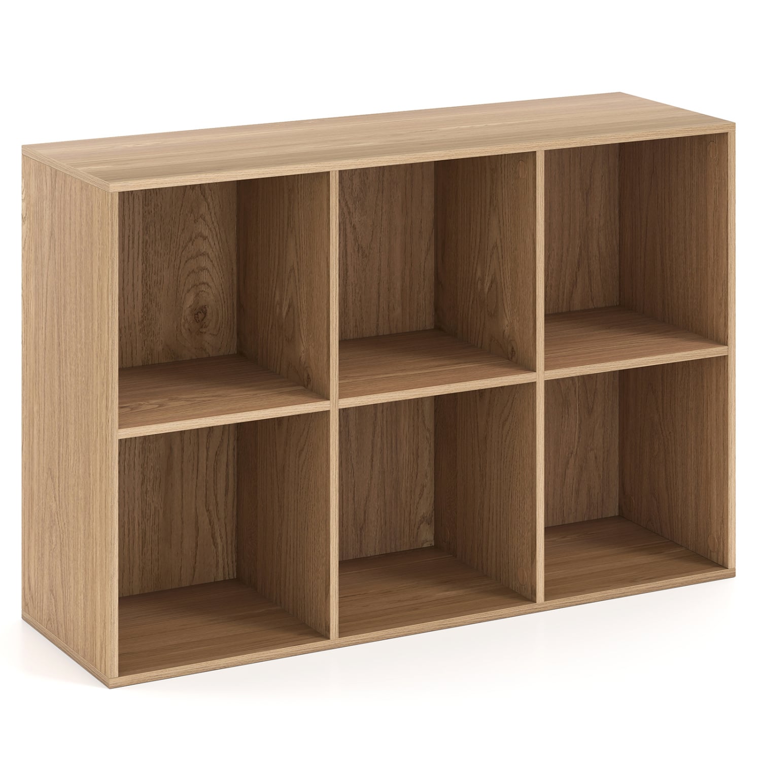 6-Cube Bookcase with Anti-Tipping Kit, Natural Bookcases at Gallery Canada