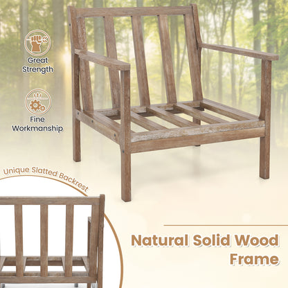 Modern Accent Chair with Solid Rubber Wood Armrests, Beige Accent Chairs at Gallery Canada