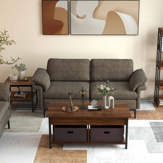 Modern Fabric Sofa, Accent Chair, 2 Side Tables, Living Room Living Room Options at Gallery Canada