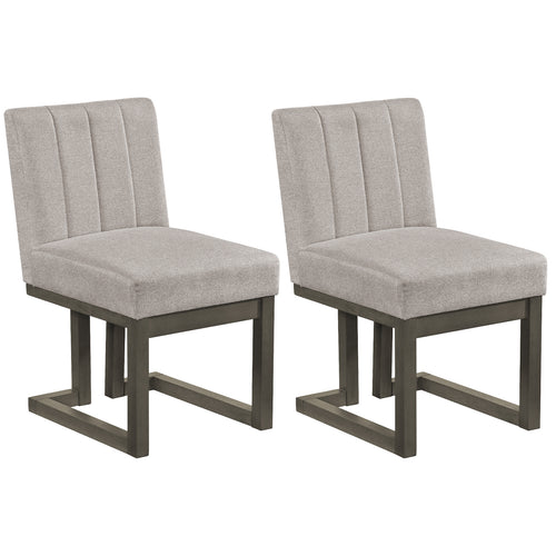 Modern Farmhouse Dining Chairs, Set of 2, 5.5