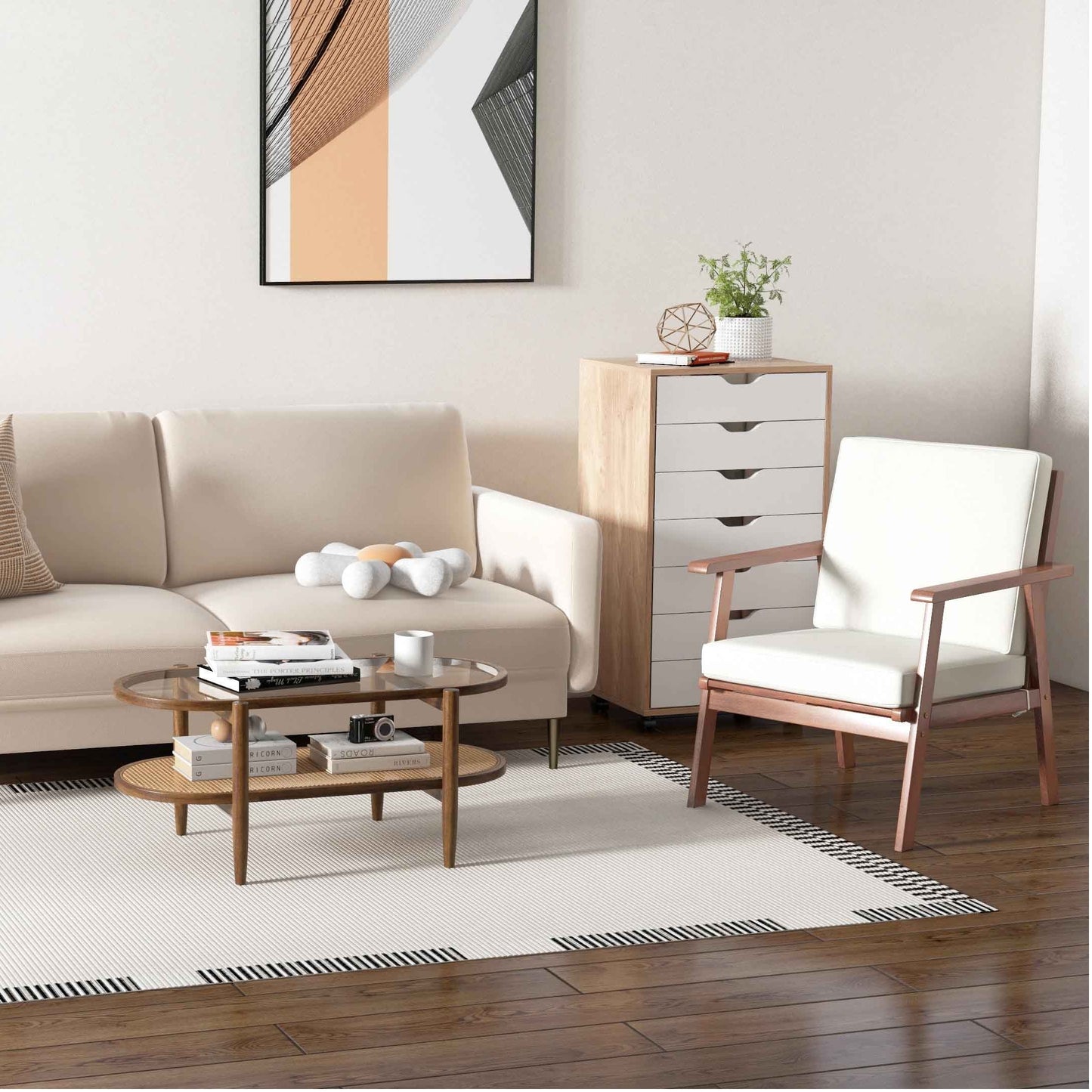 Modern Living Room Set: Loveseat Armchair Side Table & Coffee Table Living Room Options at Gallery Canada