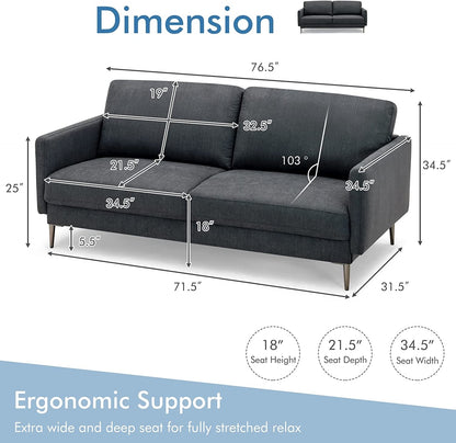 Modern Loveseat, Gray Sofas & Loveseats at Gallery Canada