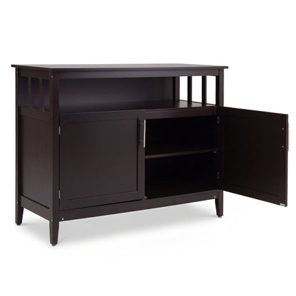 Wooden Kitchen Lockers, Large Storage, Brown Sideboards Cabinets & Buffets Brown at Gallery Canada