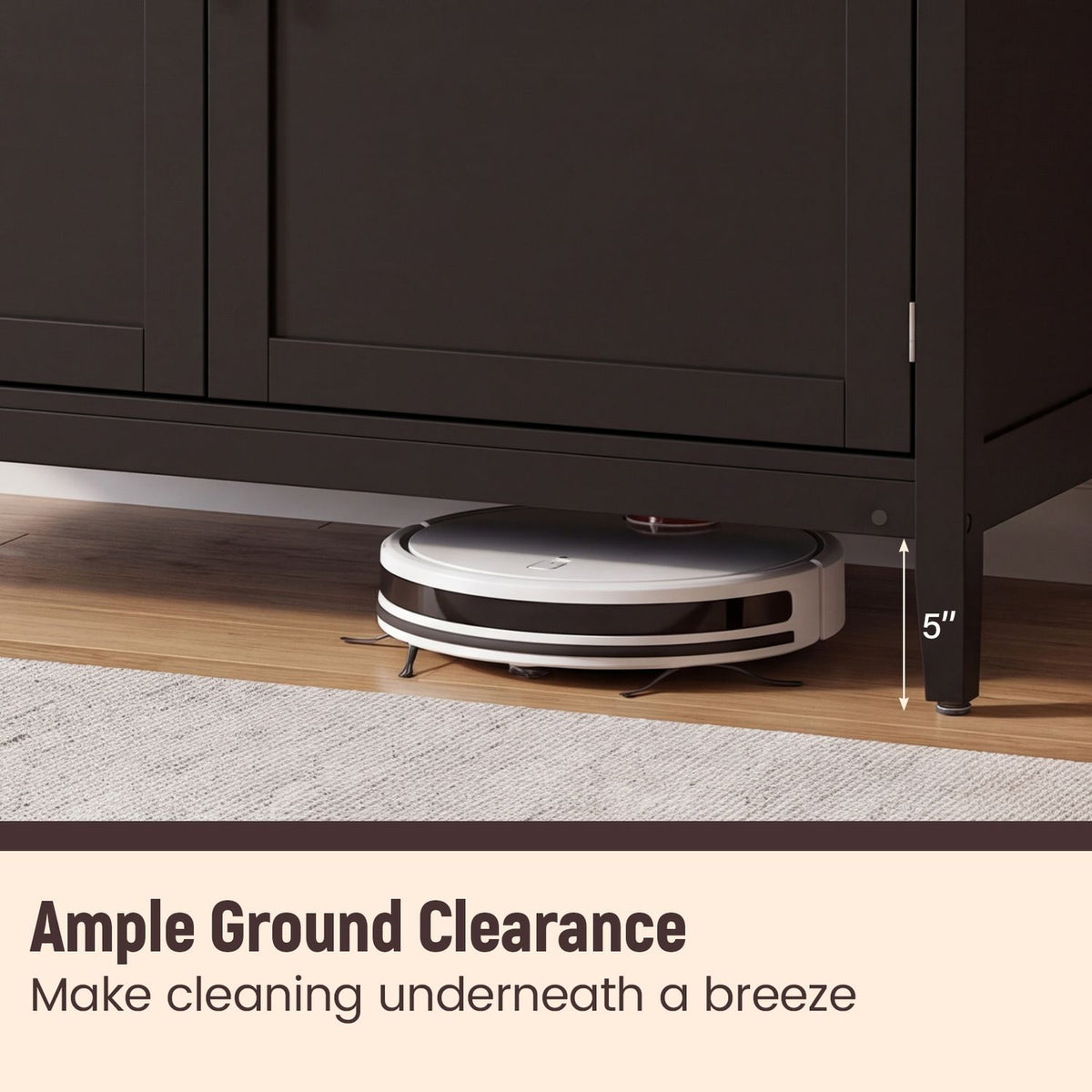 Wooden Kitchen Lockers, Large Storage, Brown Sideboards Cabinets & Buffets at Gallery Canada