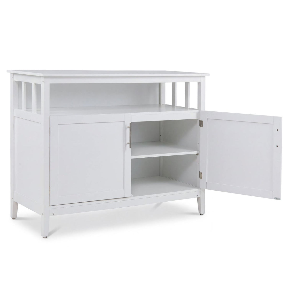 Modern Wooden Kitchen Lockers, White Sideboards Cabinets & Buffets White at Gallery Canada