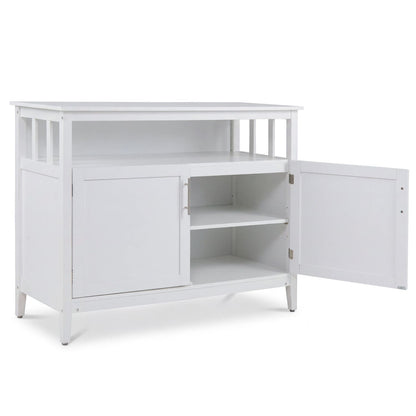 Modern Wooden Kitchen Lockers, White Sideboards Cabinets & Buffets White at Gallery Canada