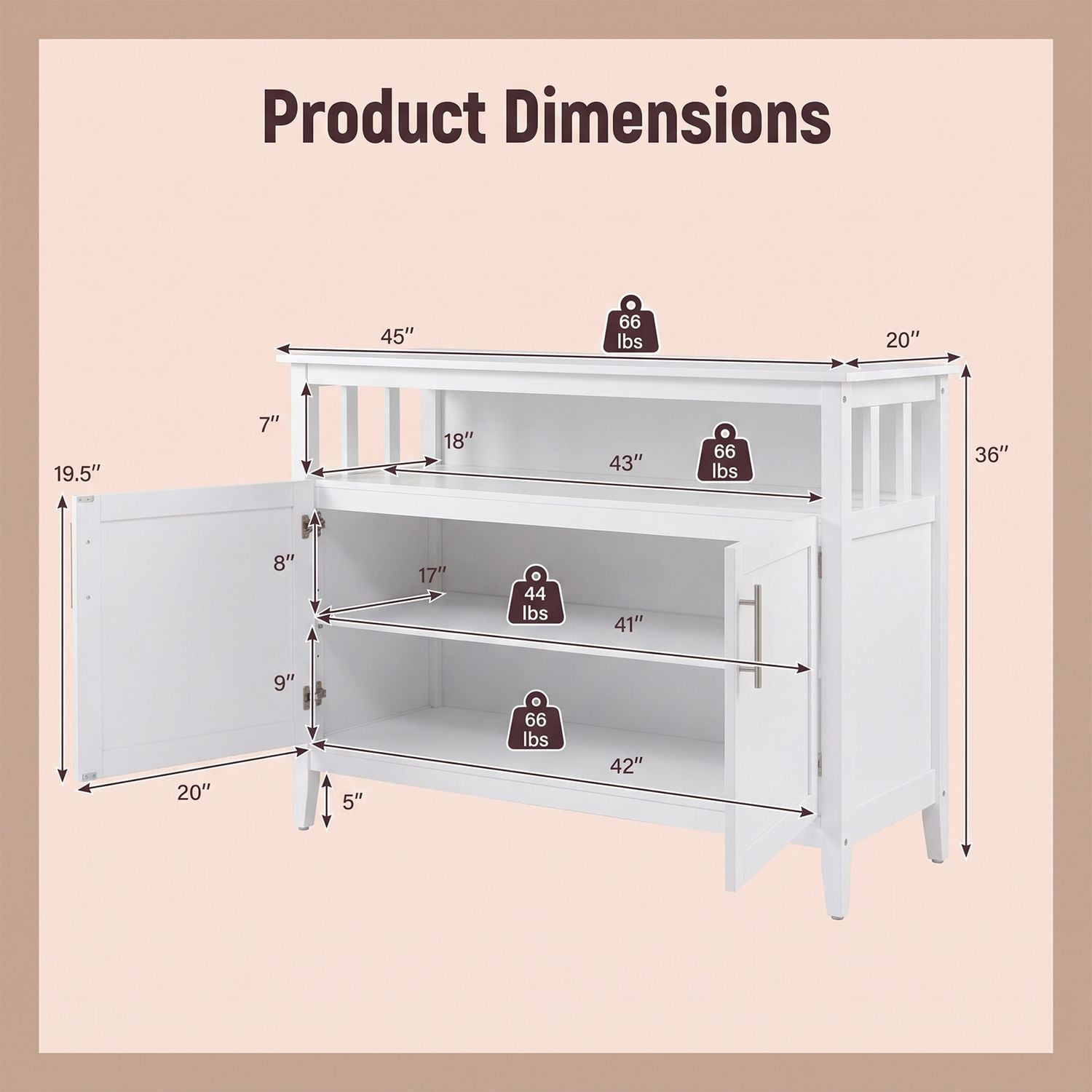Modern Wooden Kitchen Lockers, White Sideboards Cabinets & Buffets at Gallery Canada
