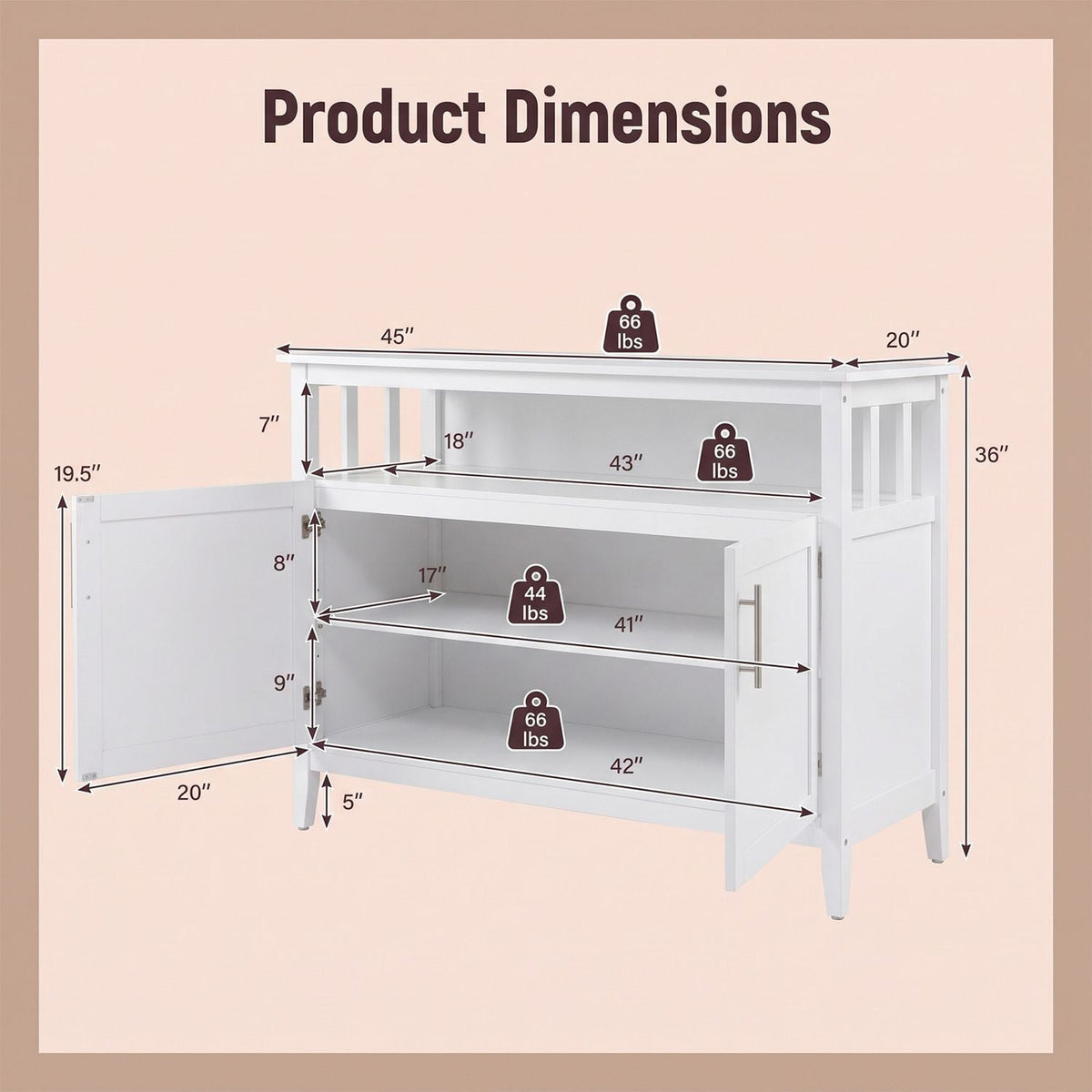 Modern Wooden Kitchen Lockers, White Sideboards Cabinets & Buffets at Gallery Canada