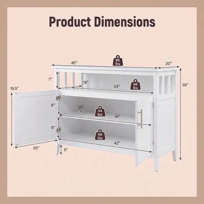 Modern Wooden Kitchen Lockers, White Sideboards Cabinets & Buffets at Gallery Canada