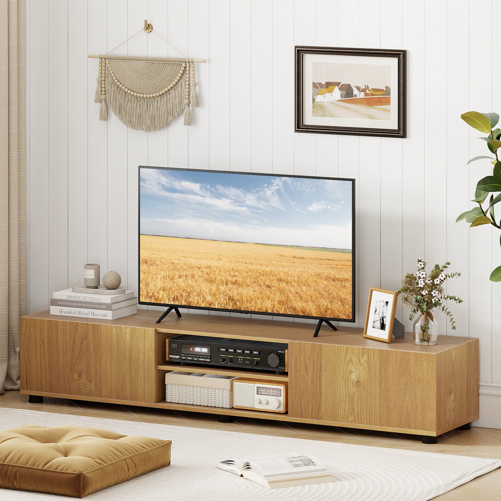 Modern TV Stand For 70
