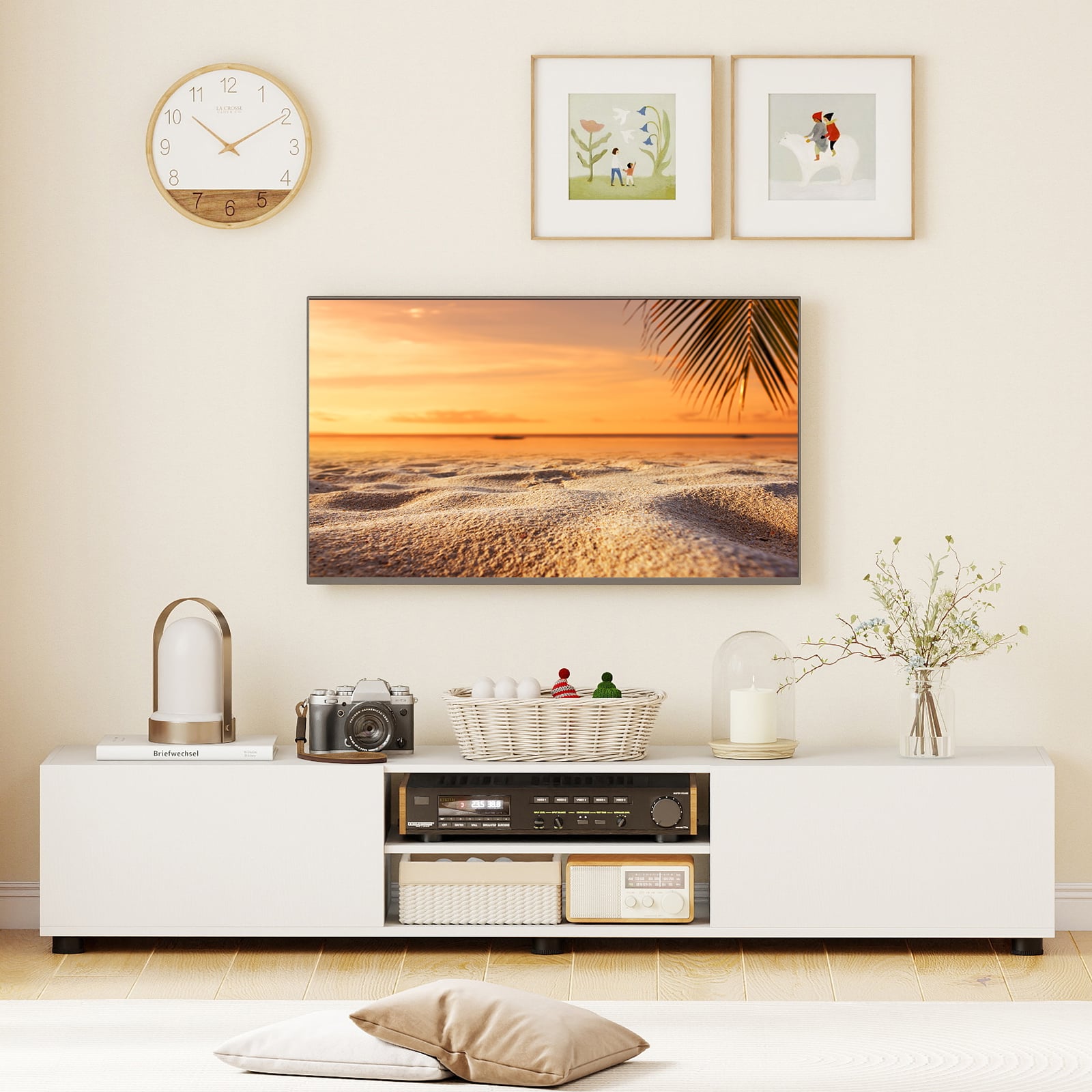 Modern TV Stand For 70