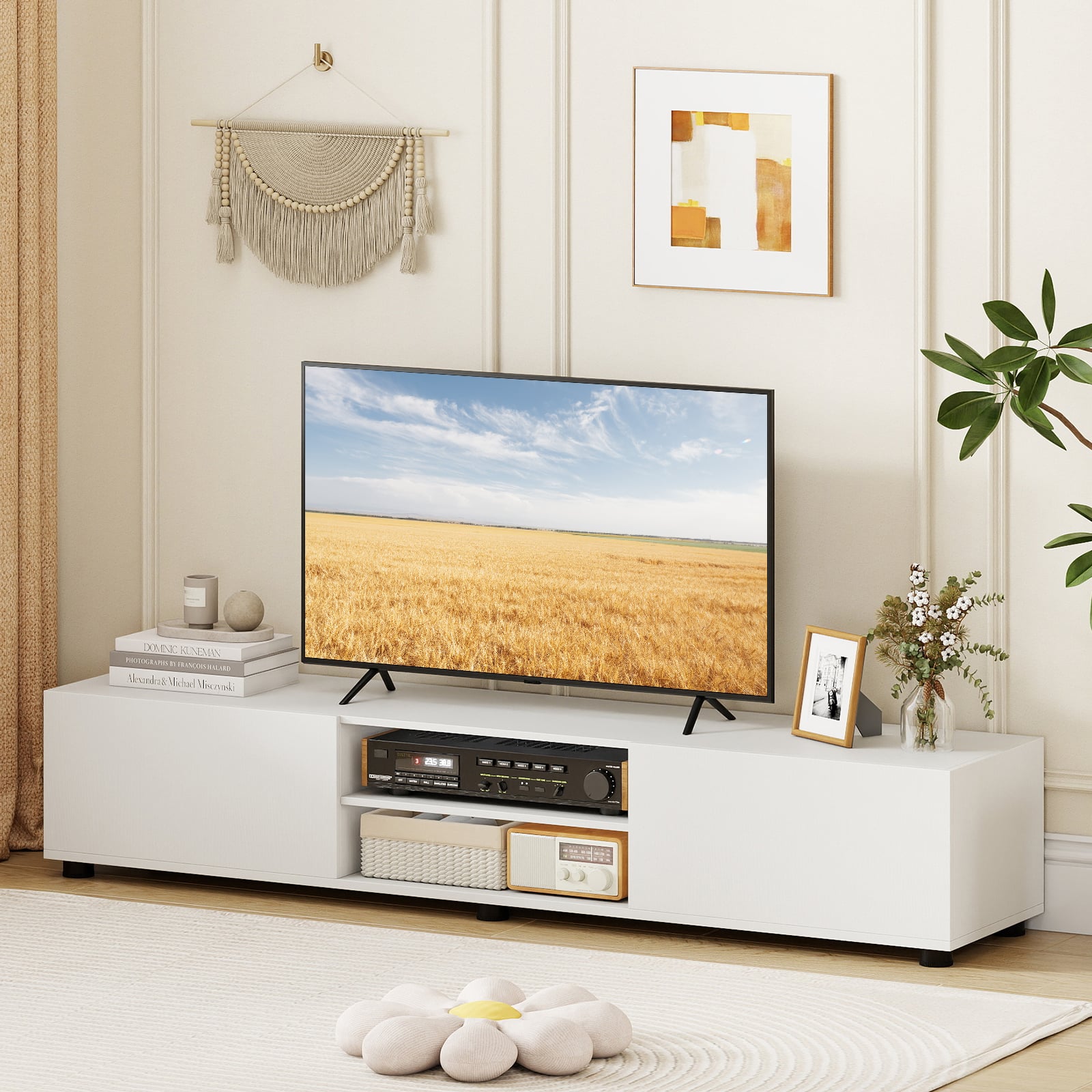 Modern TV Stand For 70