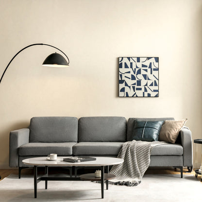 Modular L-Shaped Sectional Sofa, Reversible Chaise, 2 USB Ports, Dark Gray Sofas & Loveseats at Gallery Canada