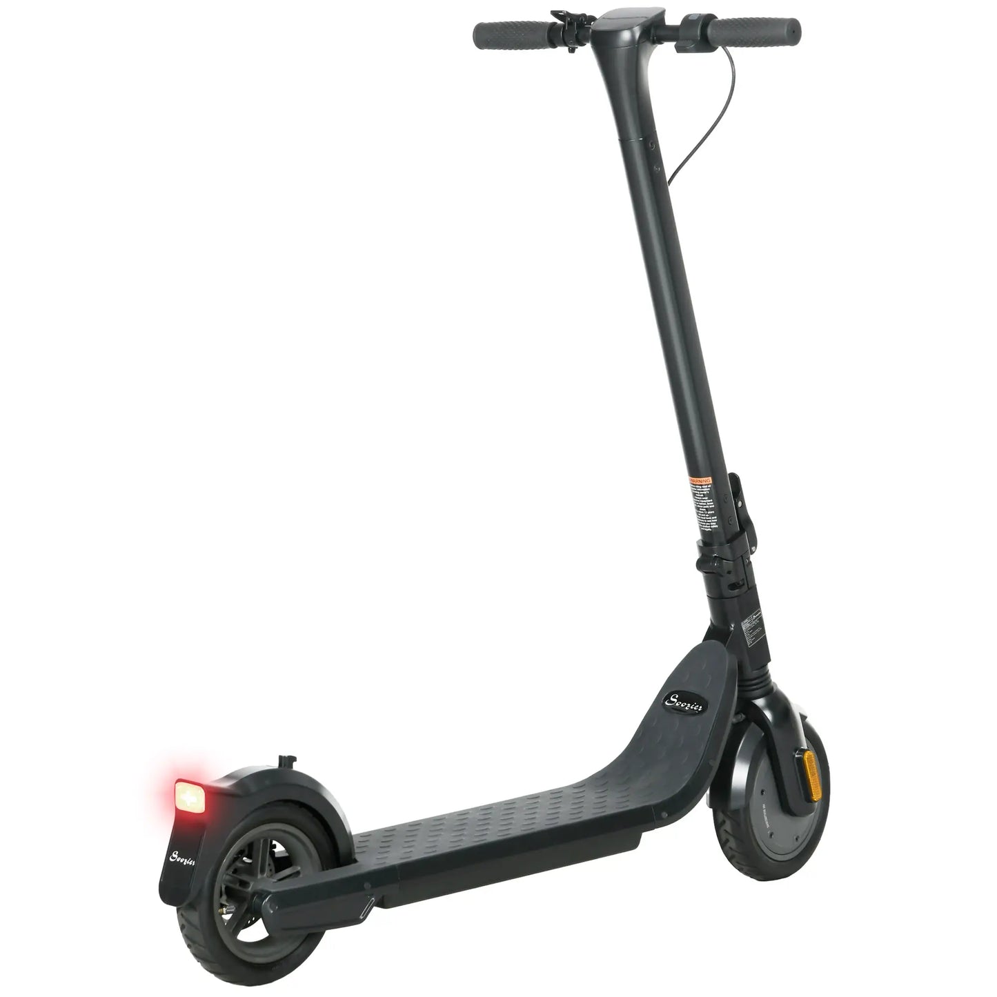 Folding Electric Scooter, 25KM/H, 35KM Range, 330LBS Max Load Scooters Black at Gallery Canada
