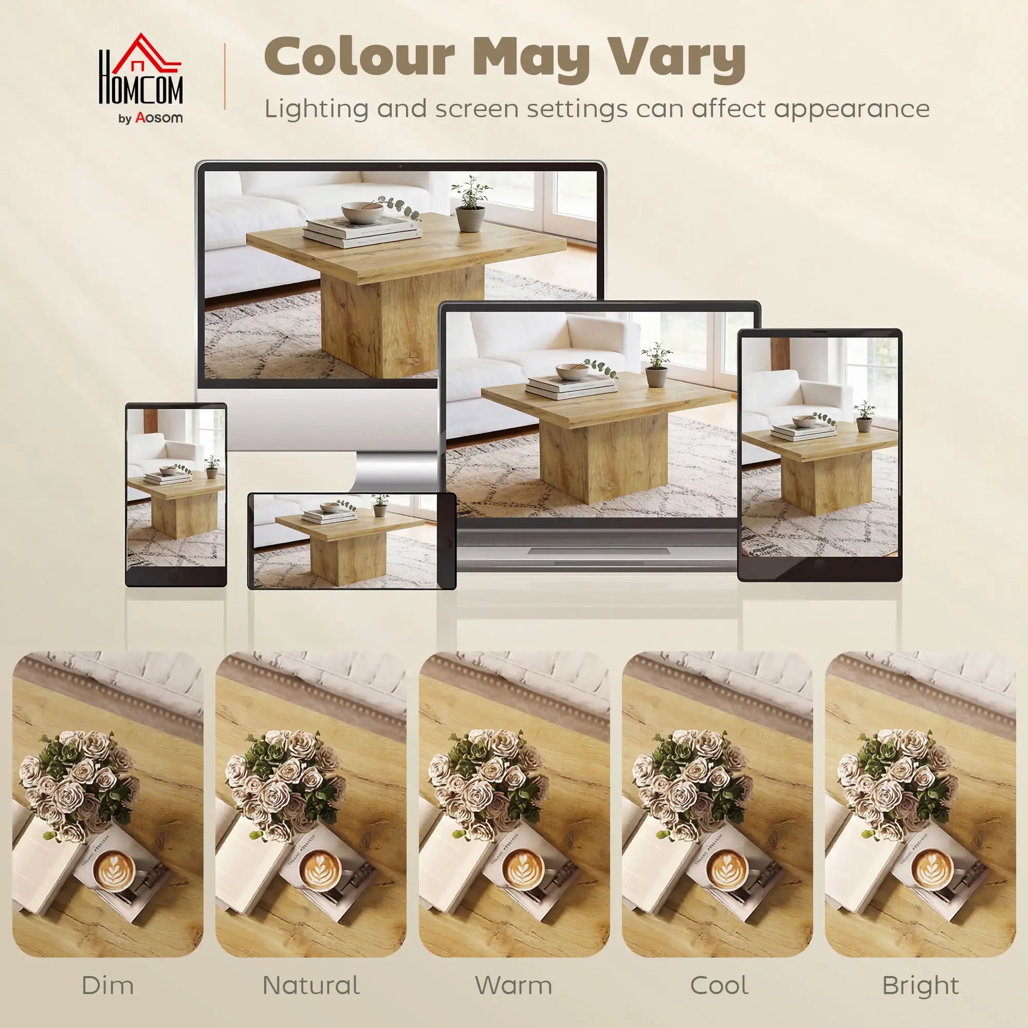 Square Coffee Table, 1.6