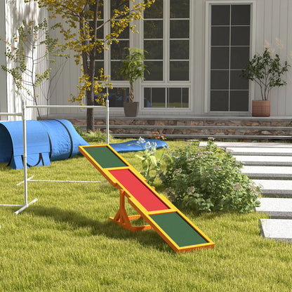 Wood Pet Seesaw Platform, Dog Agility Training Equipment, Weather Resistant Dog Agility Training Equipment at Gallery Canada