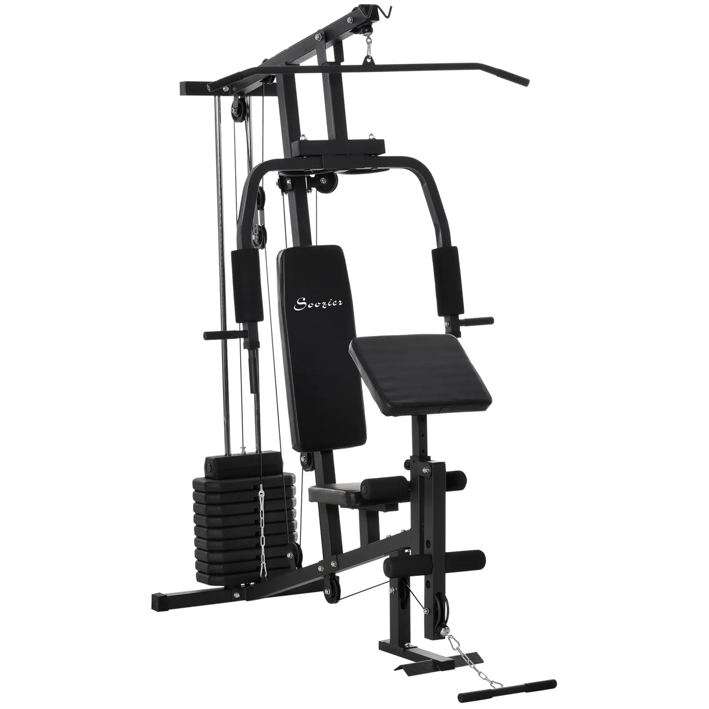 Multifunction Home Gym, Power Exercise Machine, Weight Training, Black Power Towers at Gallery Canada
