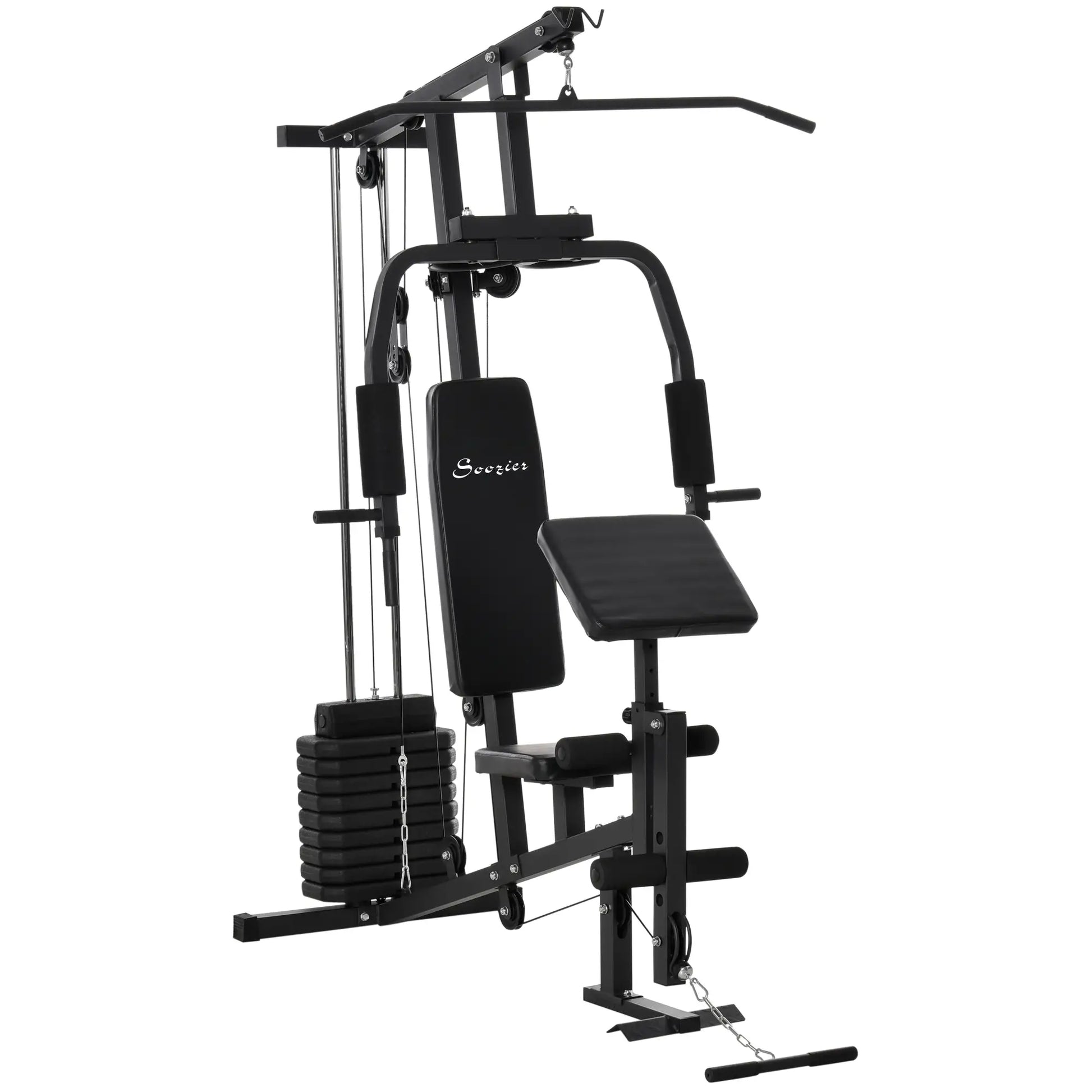 Multifunction Home Gym, Power Exercise Machine, Weight Training, Black Power Towers at Gallery Canada