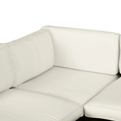 14pc Patio Rattan Sofa Set, Polyester Cushion Cover, Cream White Patio Chair Cushions at Gallery Canada