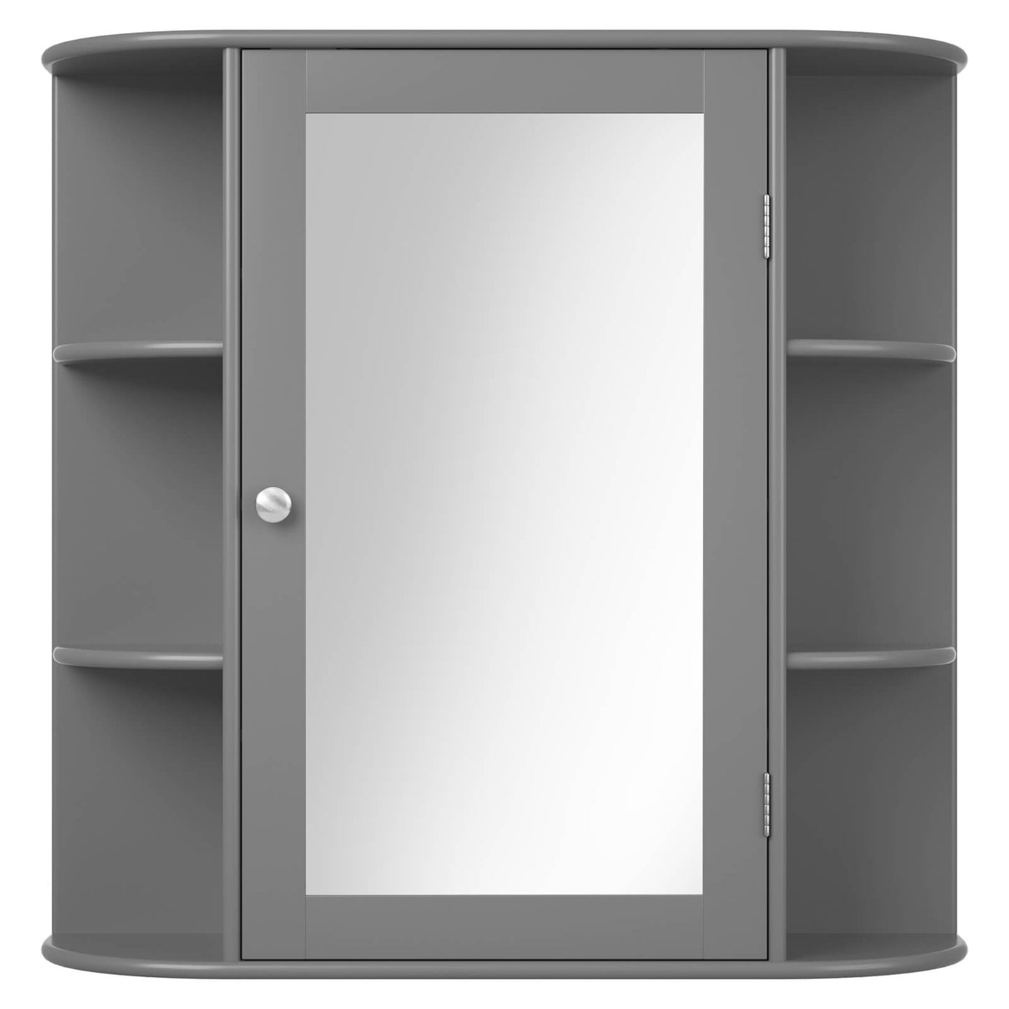Multipurpose Mount Wall Surface Bathroom Storage Cabinet with Mirror, Gray Wall Cabinets at Gallery Canada