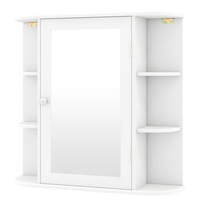 Multipurpose Mount Wall Mirror Bathroom Storage Cabinet, White Wall Cabinets at Gallery Canada