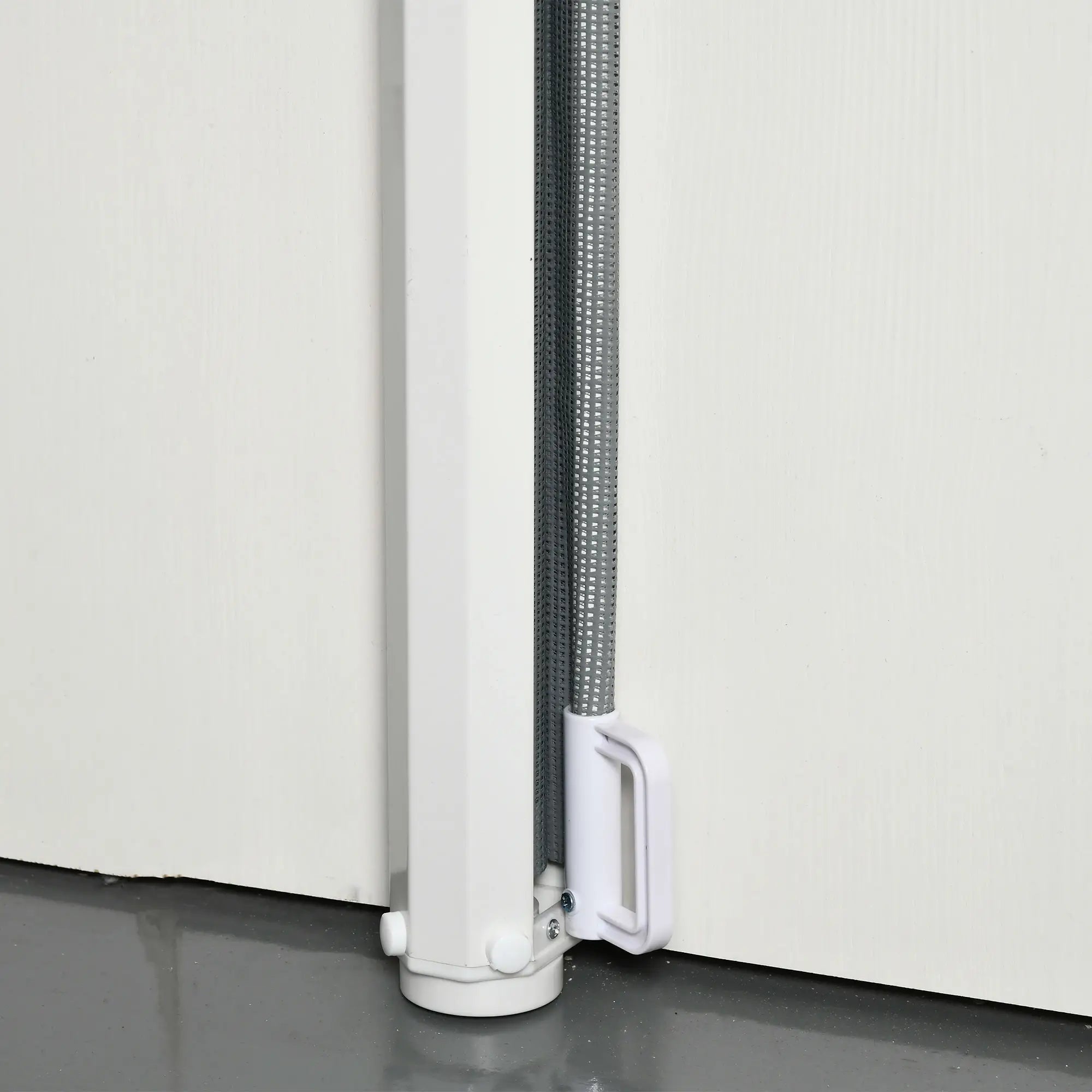 Retractable Pet Safety Gate, Flexible for Stairways Doorways, Grey Houses, Kennels & Pens at Gallery Canada