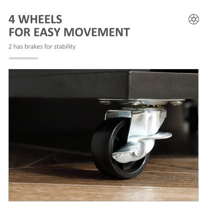 7-Drawer Vertical File Cabinet, 18.7"x15.6"x35.4", Black Office Cabinets & Cupboards at Gallery Canada