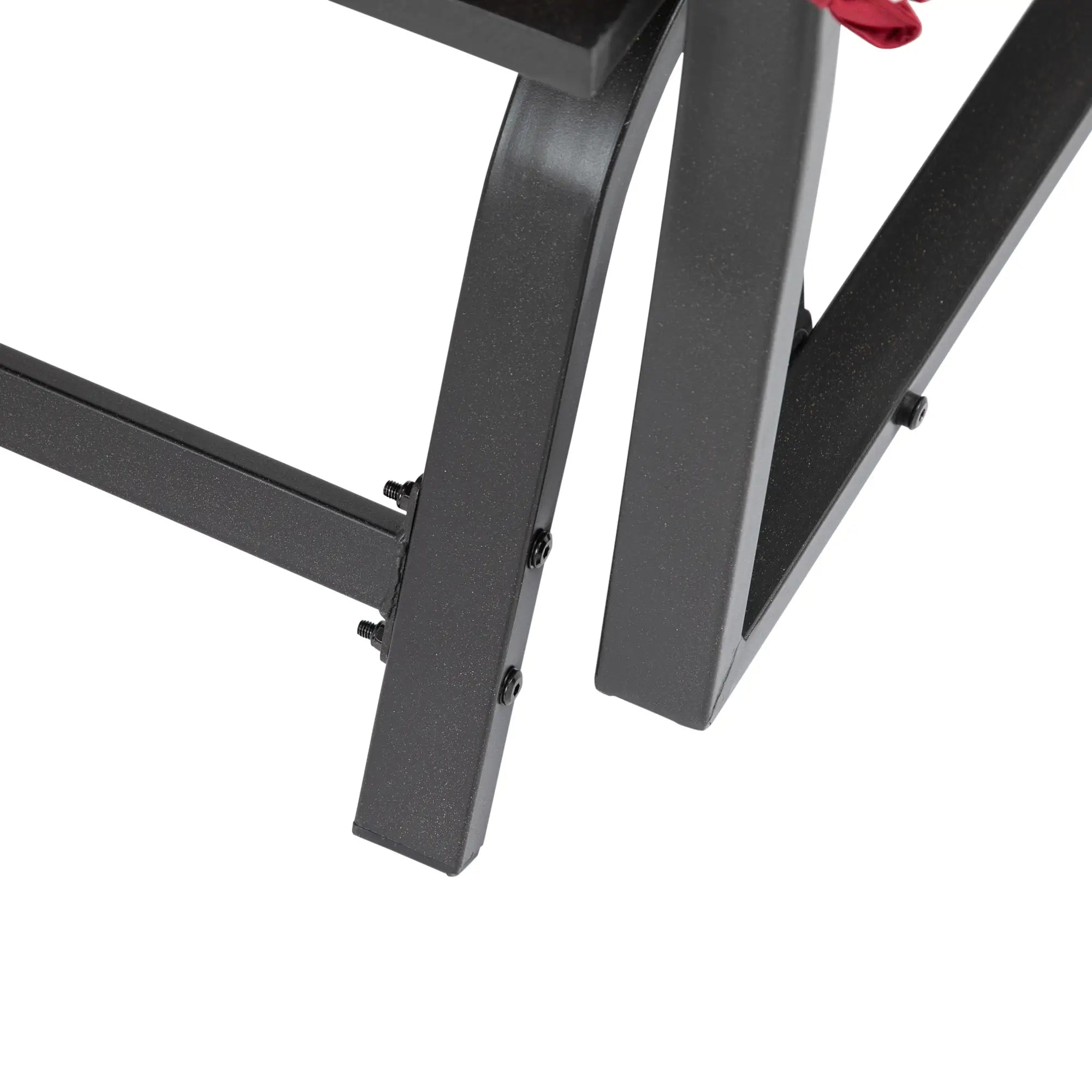 2-Person Outdoor Glider Chair, Steel Frame with Cushions, Red Outdoor Gliders at Gallery Canada