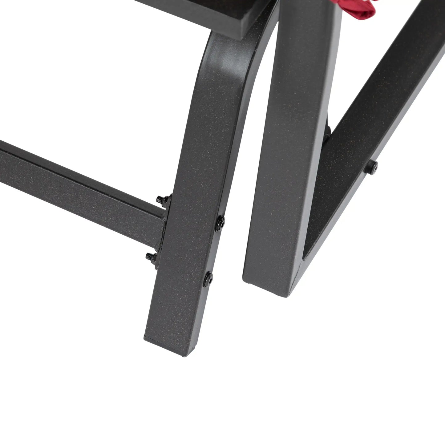 2-Person Outdoor Glider Chair, Steel Frame with Cushions, Red Outdoor Gliders at Gallery Canada