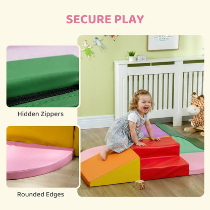 6-Piece Soft Play Set, 12-36 Months, Pink, Red Toy Playsets at Gallery Canada