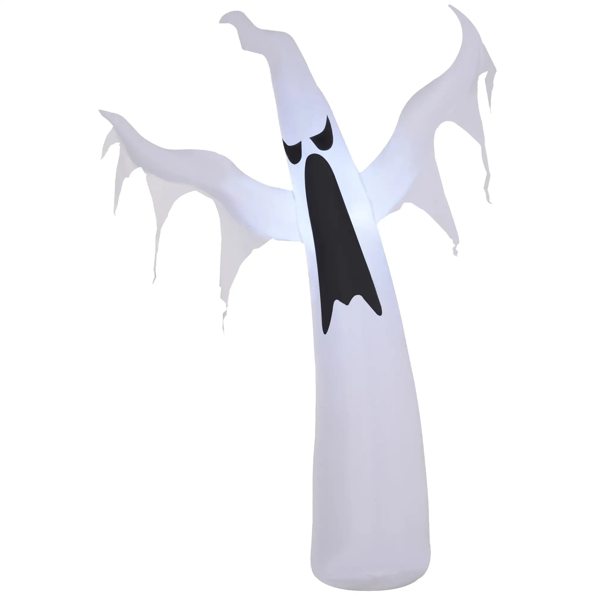 6FT Tall Halloween Inflatable Ghost, Outdoor Yard Decoration with LED Lights, White Halloween Decorations at Gallery Canada