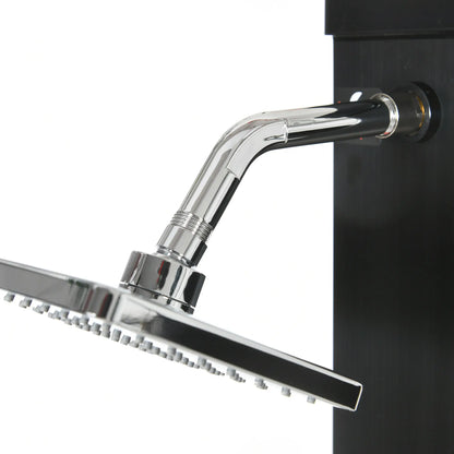 10.6 Gallon Solar Heated Shower, Temperature Adjustment, Foot Shower Outdoor Swimming Pools & Hot Tubs at Gallery Canada