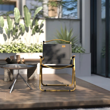 Lightweight Folding Camping Chair, Portable Armchair, Dark Grey Picnic Tables & Camping Chairs at Gallery Canada