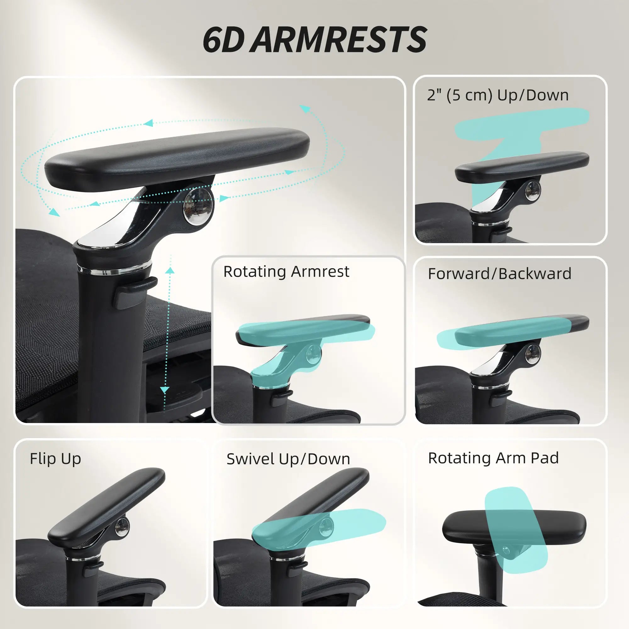 Ergonomic Mesh Office Chair, High Back, Lumbar Support, Black Task Chairs at Gallery Canada