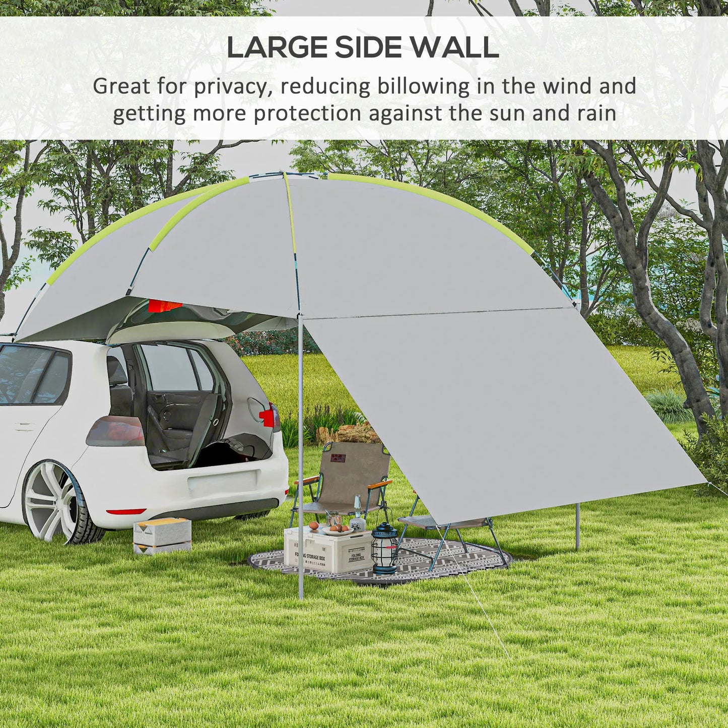 SUV Awning Tailgate Tent, Portable Car Awning with Side Wall Camping Tents at Gallery Canada