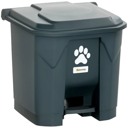 Dog Poop Outdoor Garbage Bin, 8 Gal, Black Garden Accessories at Gallery Canada