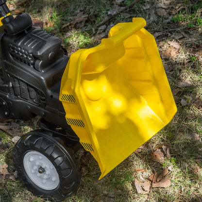 Kids Ride On Tractor, Pedal Construction Car, Manual Bucket, 3 Year Old, Yellow Toy Excavators at Gallery Canada